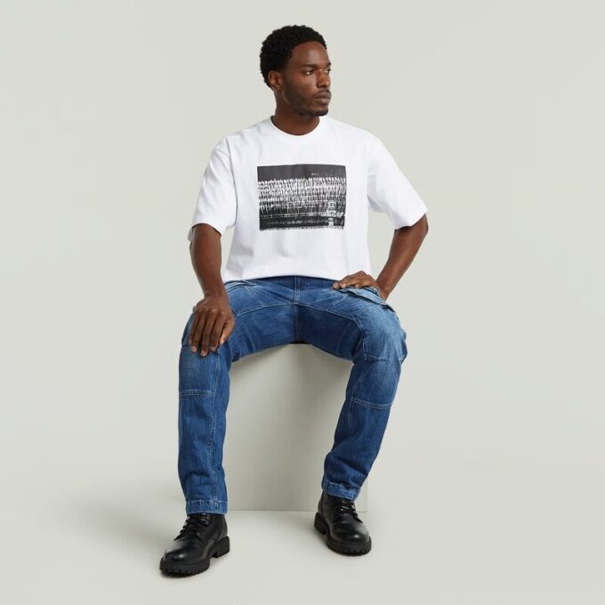 Photo Print Loose T-Shirt Photo Print Loose T-Shirt
