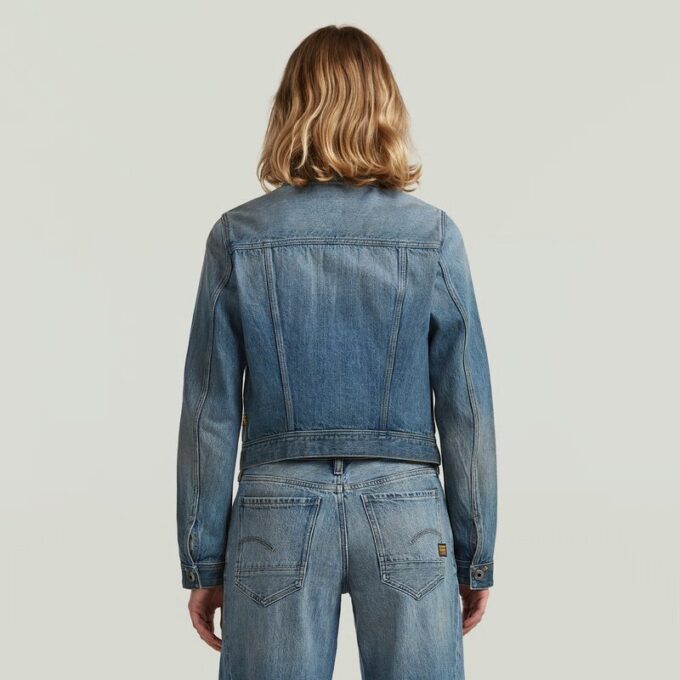 Pitched Hem Slim Jacket