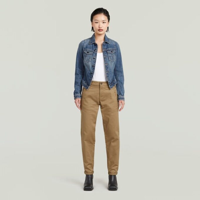 Pitched Hem Slim Jacket Pitched Hem Slim Jacket