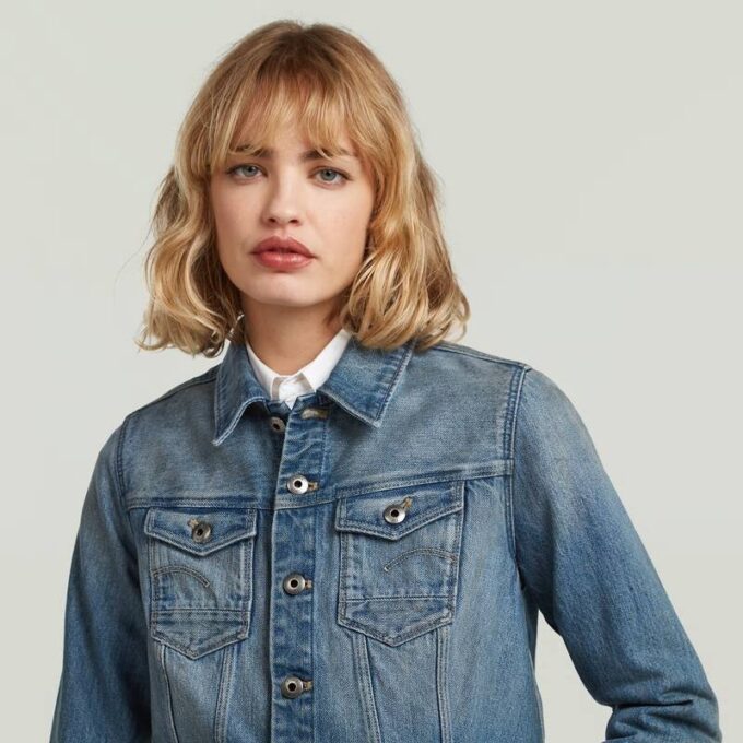 Pitched Hem Slim Jacket