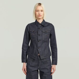 Pitched Hem Slim Selvedge Jacket