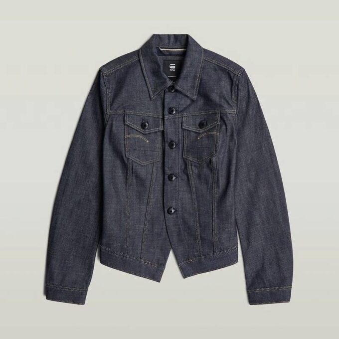 Pitched Hem Slim Selvedge Jacket Pitched Hem Slim Selvedge Jacket