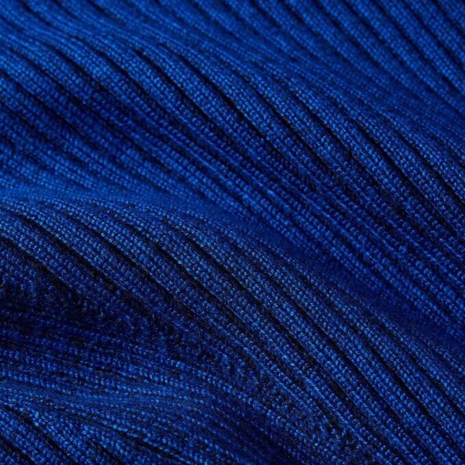 Plated Slim Knitted Dress