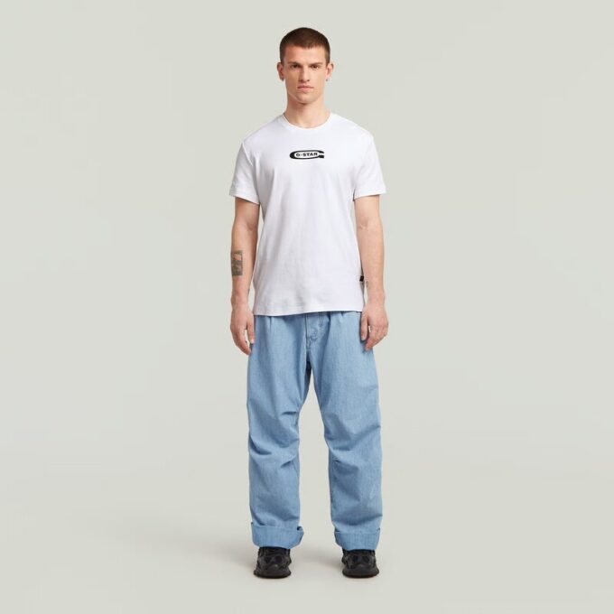 Pleated 3D Denim Jeans Pleated 3D Denim Jeans