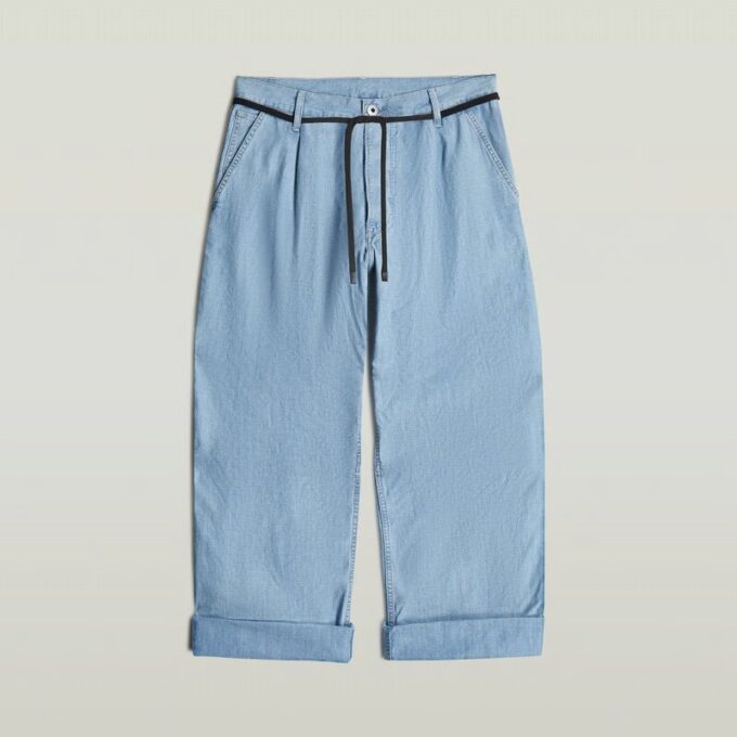 Pleated 3D Denim Jeans Pleated 3D Denim Jeans