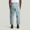 Pleated Chino Denim Relaxed Tapered