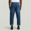 Pleated Chino Denim Relaxed Tapered