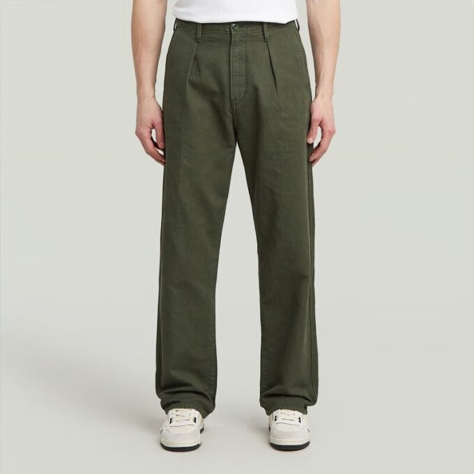 Pleated Chino Relaxed