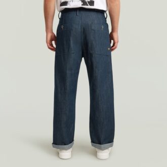 Pleated Chino Relaxed Neo Raw Jeans