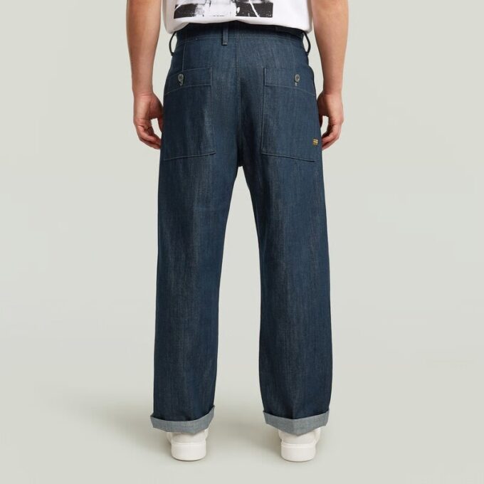 Pleated Chino Relaxed Neo Raw Jeans Pleated Chino Relaxed Neo Raw Jeans