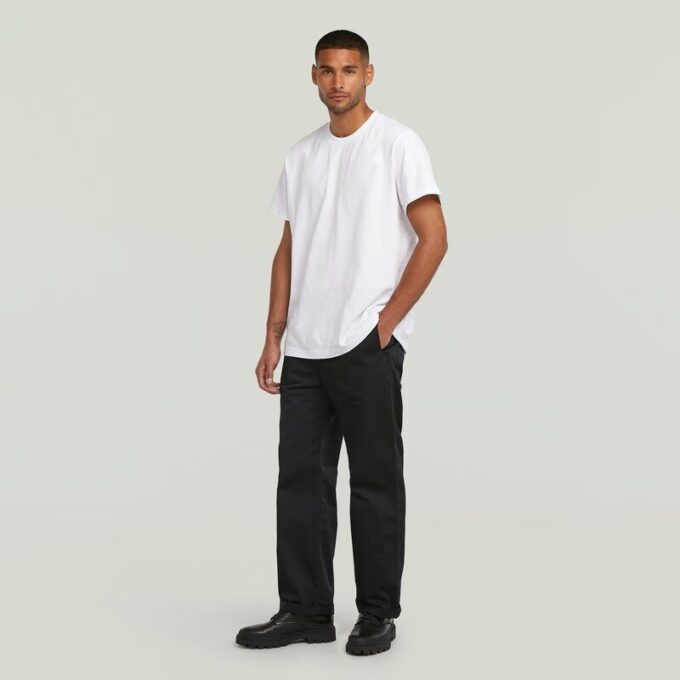 Pleated Chino Relaxed Straight Pleated Chino Relaxed Straight