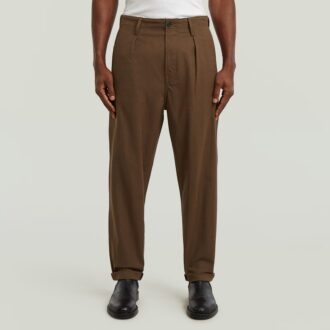 Pleated Chino Relaxed Tapered
