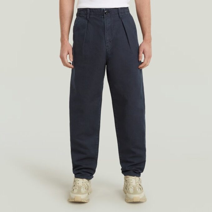 Pleated Chino Relaxed Tapered