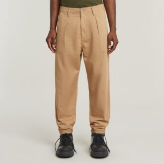 Pleated Chino Relaxed Tapered