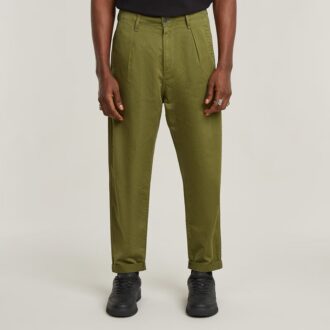 Pleated Chino Relaxed Tapered