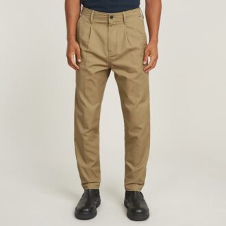 Pleated Chino Relaxed Tapered