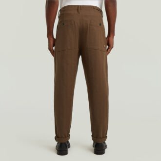 Pleated Chino Relaxed Tapered
