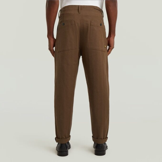 Pleated Chino Relaxed Tapered