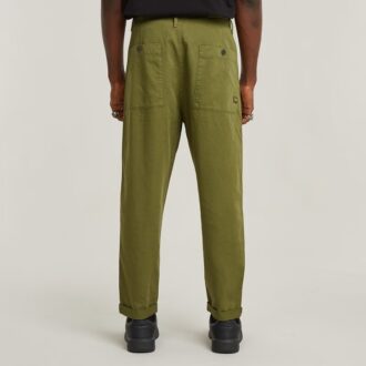 Pleated Chino Relaxed Tapered