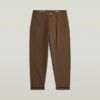 Pleated Chino Relaxed Tapered