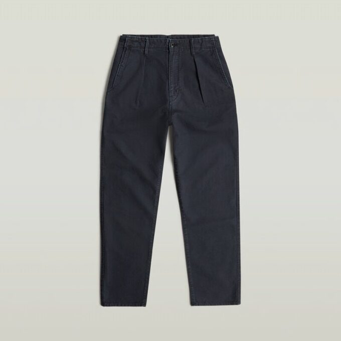 Pleated Chino Relaxed Tapered