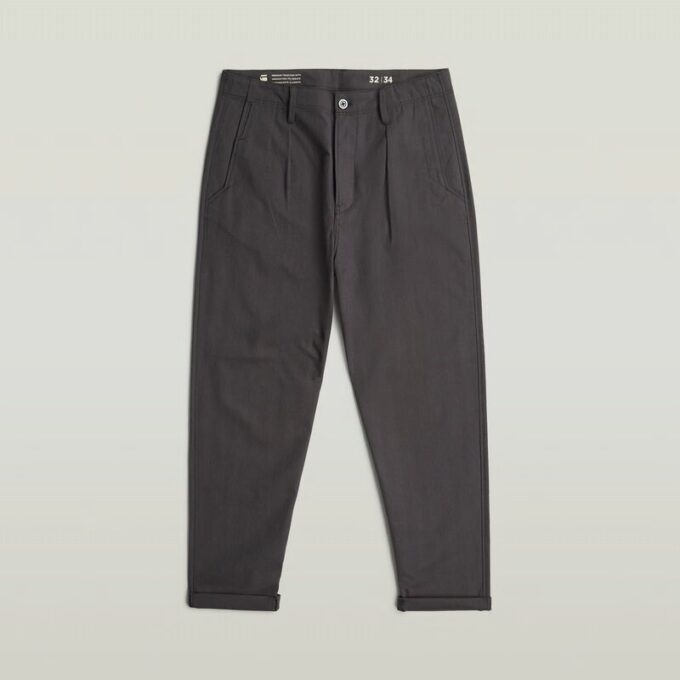 Pleated Chino Relaxed Tapered
