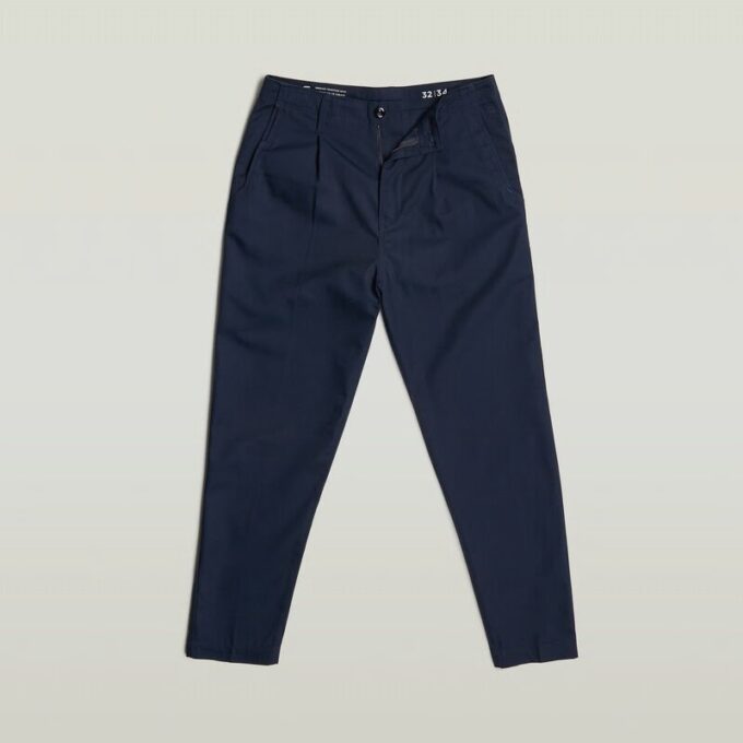 Pleated Chino Relaxed Tapered