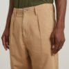 Pleated Chino Relaxed Tapered