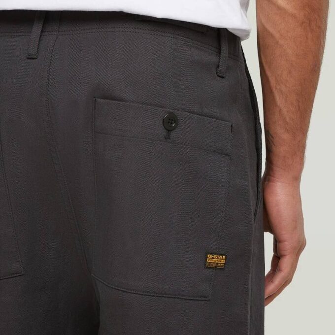 Pleated Chino Relaxed Tapered