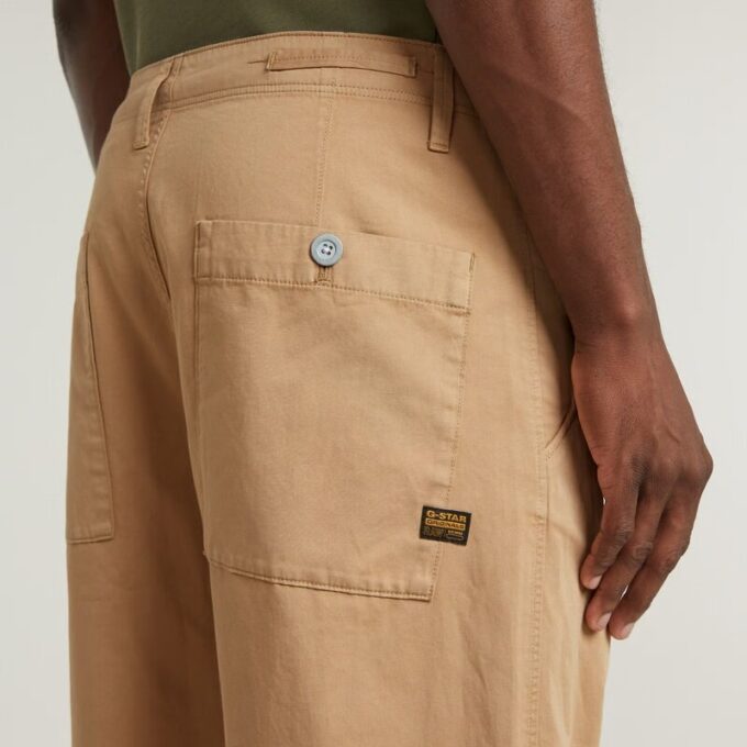 Pleated Chino Relaxed Tapered
