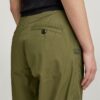 Pleated High Waist Chino