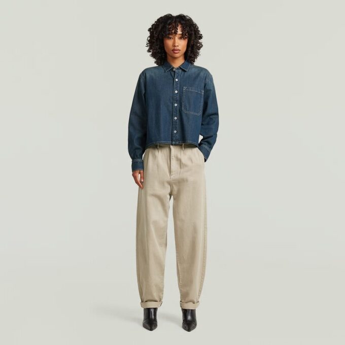 Pleated Tapered Chino Pleated Tapered Chino