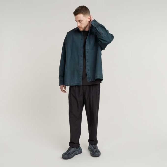 Pleated Tech Chino Relaxed Pleated Tech Chino Relaxed