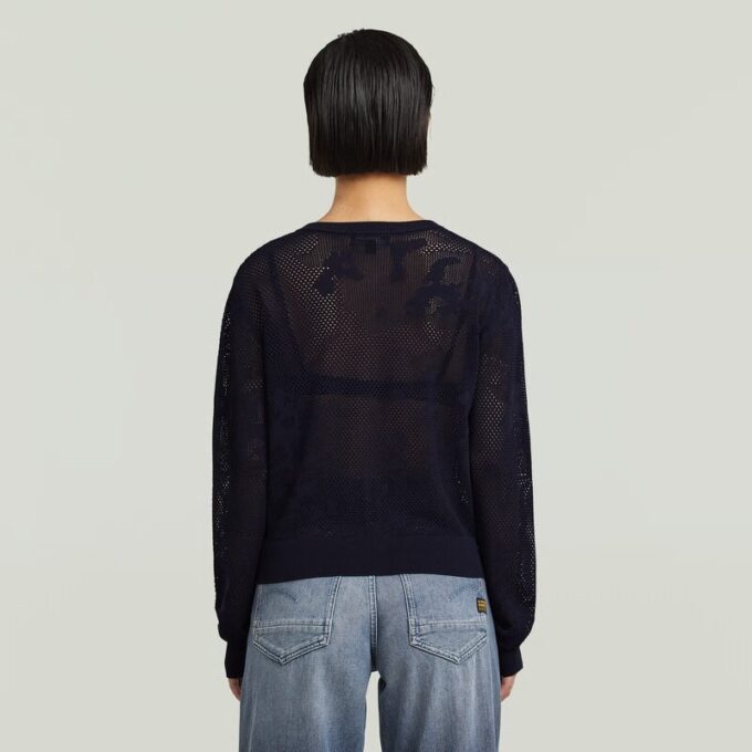 Pointelle Cardi Knit Pointelle Cardi Knit