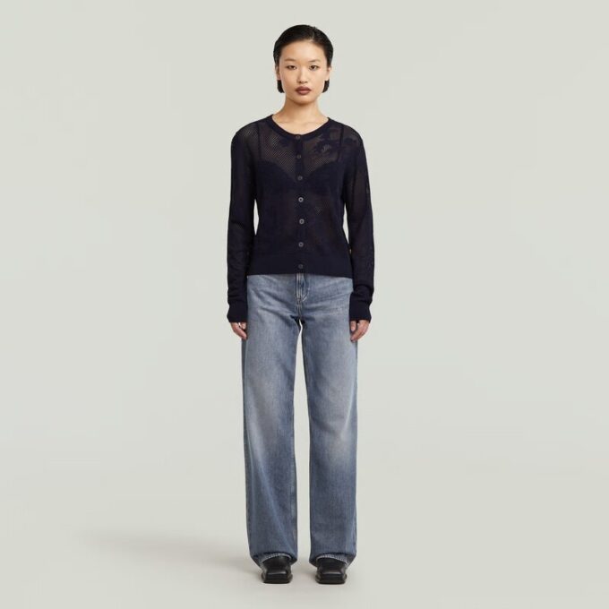 Pointelle Cardi Knit Pointelle Cardi Knit