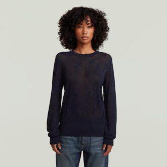 Pointelle Knit Pullover