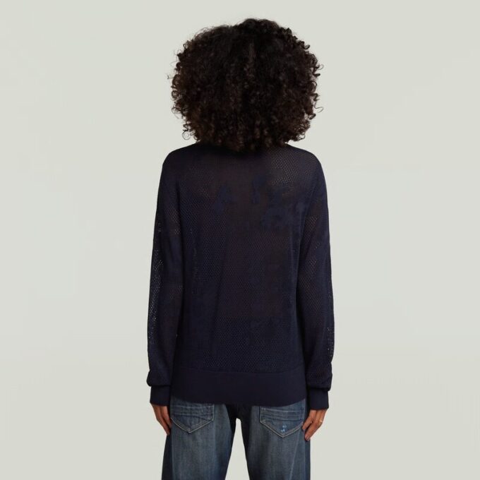 Pointelle Knit Pullover