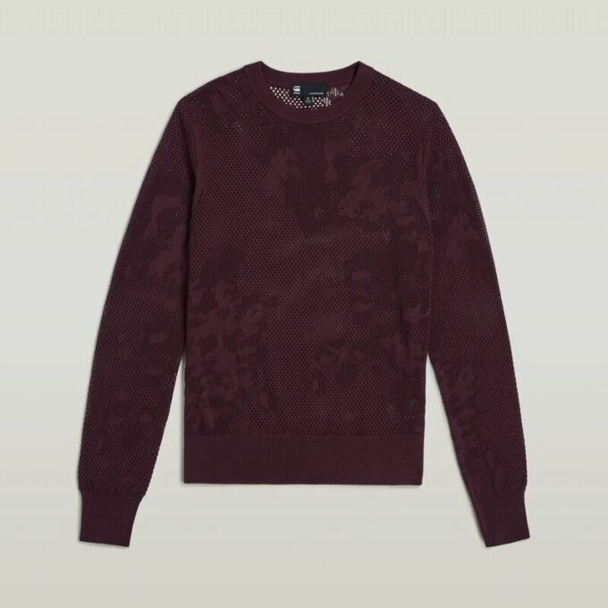 Pointelle Knit Pullover