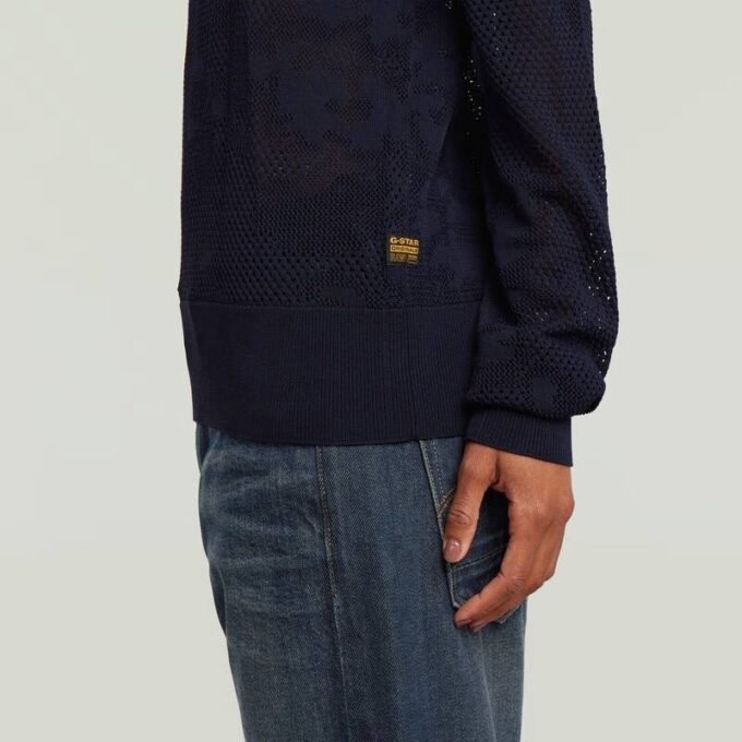 Pointelle Knit Pullover