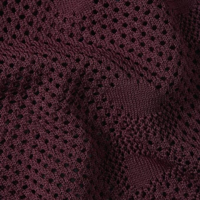 Pointelle Slim Polo Knit Pointelle Slim Polo Knit