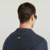Polo Collar Full Zip Knit Polo Collar Full Zip Knit