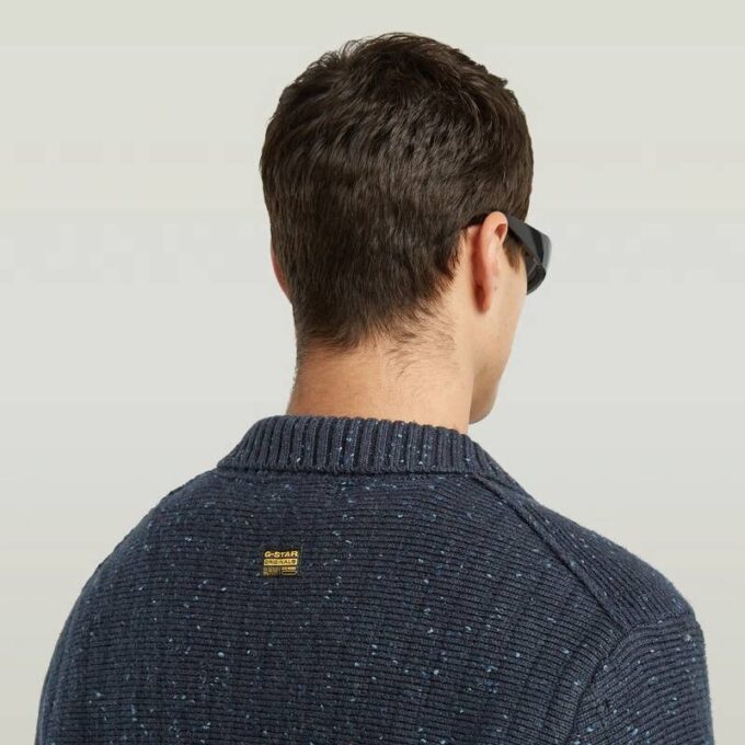Polo Collar Full Zip Knit Polo Collar Full Zip Knit