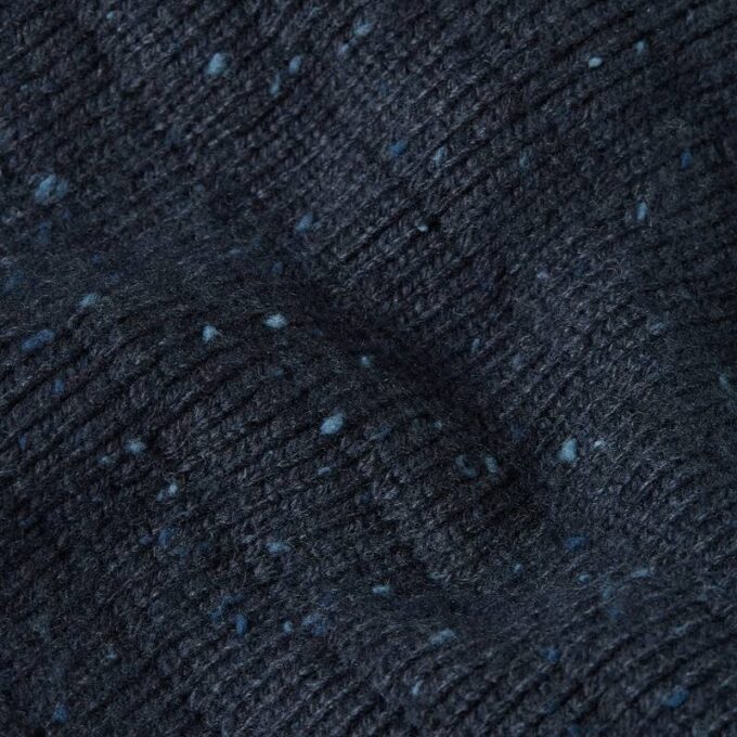 Polo Collar Full Zip Knit Polo Collar Full Zip Knit