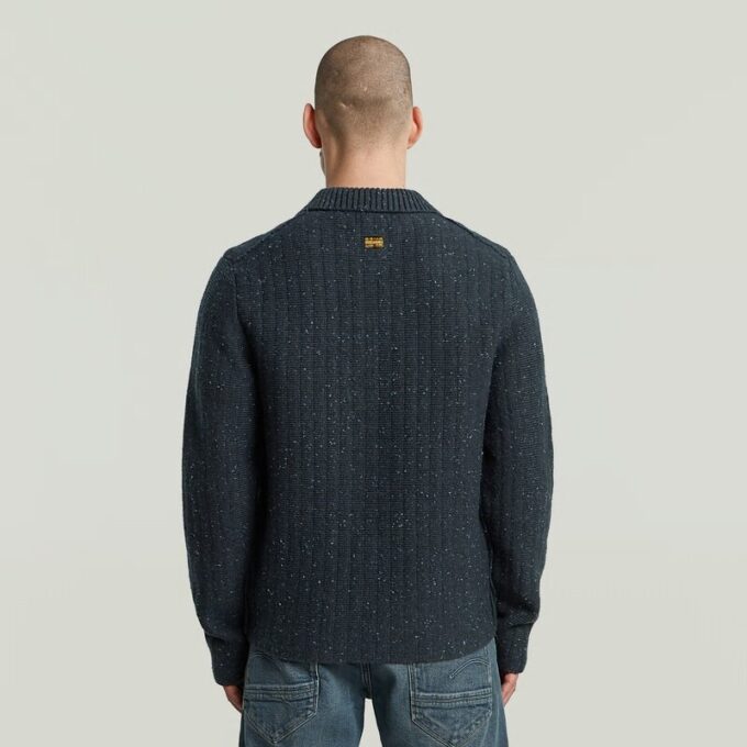 Polo Collar Half Zip Knit Polo Collar Half Zip Knit