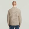 Polo Collar Half Zip Knit