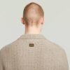 Polo Collar Half Zip Knit