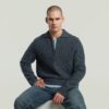 Polo Collar Half Zip Knit Polo Collar Half Zip Knit