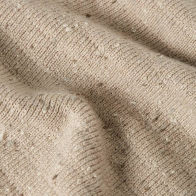 Polo Collar Half Zip Knit