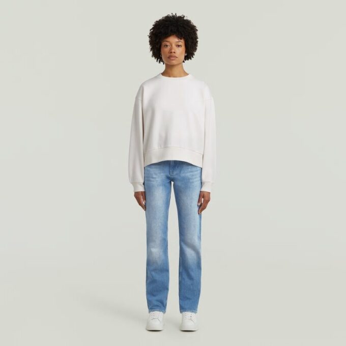 Premium Core Cropped Loose Sweater Premium Core Cropped Loose Sweater