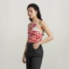 Printed Tank Top Cropped Ultra Slim